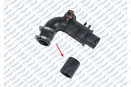 NIFEA 11063 Turbo Borusu Hortumu 3 Kat Polyester Kullanilmistir 35mm X 5 Cm Megane Ii - Clio Ii - Kangoo I - Logan I - Sandero I - Nissan Kubistar 1.5 Dci